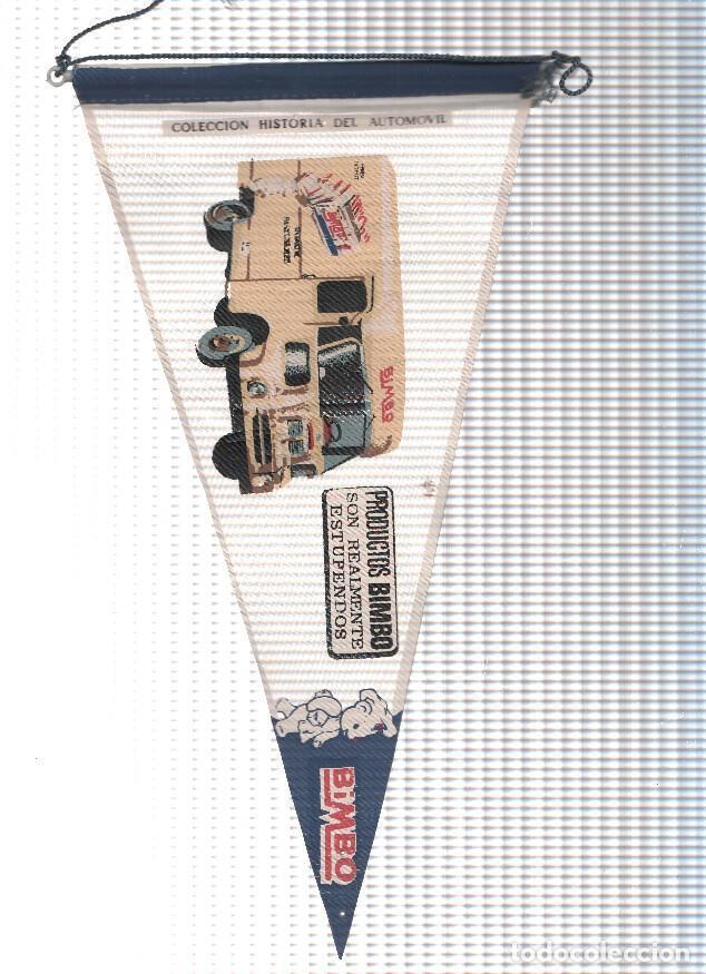 Collection pennants: BANDERIN: FURGONETA DE REPARTO BIMBO - Bimbo Coleccion Historia del Automovil (18A) - VARIOS