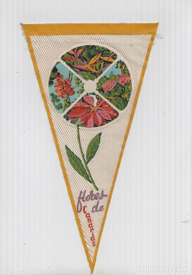 Collection pennants: BANDERIN: ISLAS CANARIAS - Ilustracion flores tipicas de las Islas Canarias - VARIOS