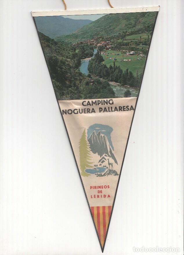 Collection pennants: BANDERIN: LLEIDA - Foto aerea del CAMPING NOGUERA PALLARESA - Varios