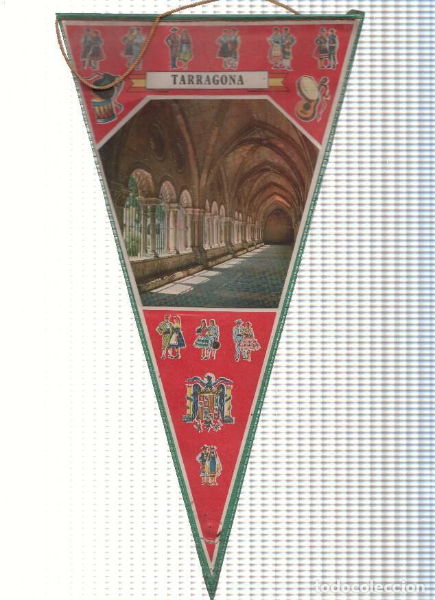 Collection pennants: Banderin: TARRAGONA - Imagen del CLAUSTRO de la Catedral de Santa Tecla de Tarragona - Varios