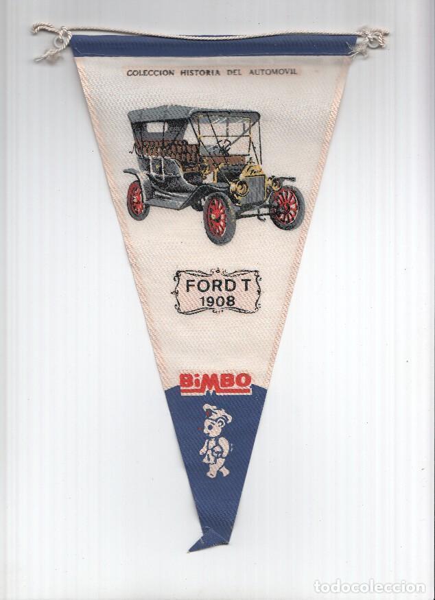 Collection pennants: BANDERIN BIMBO Historia Automovil: FORD T 1908 (9A) - BIMBO