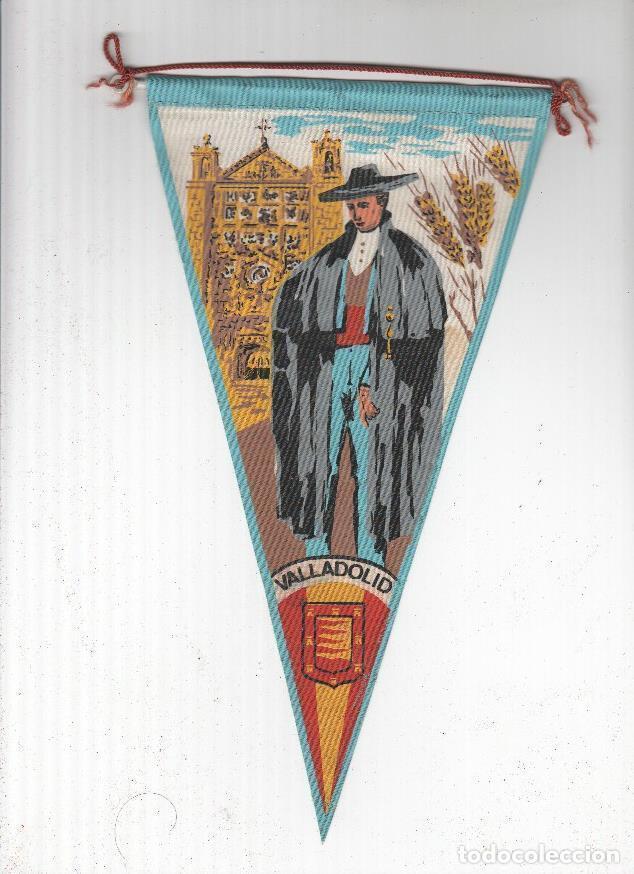 Fanions de collection: BANDERIN: VALLADOLID - Escudo y Vista - VARIOS