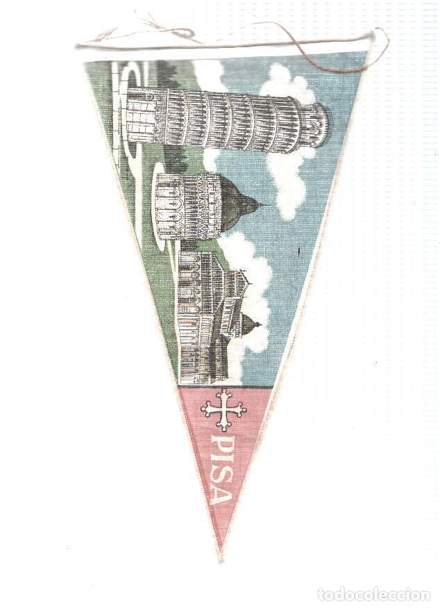 Fanions de collection: BANDERIN: PISA (Italia) - Ilustracion de la TORRE DE PISA (Dos Caras) - VARIOS