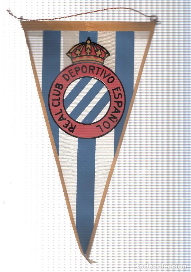 Fanions de collection: BANDERIN: REAL CLUB DEPORTIVO ESPA&Ntilde;OL - Obsequio de Caramelos KIKI Iberica - VARIOS