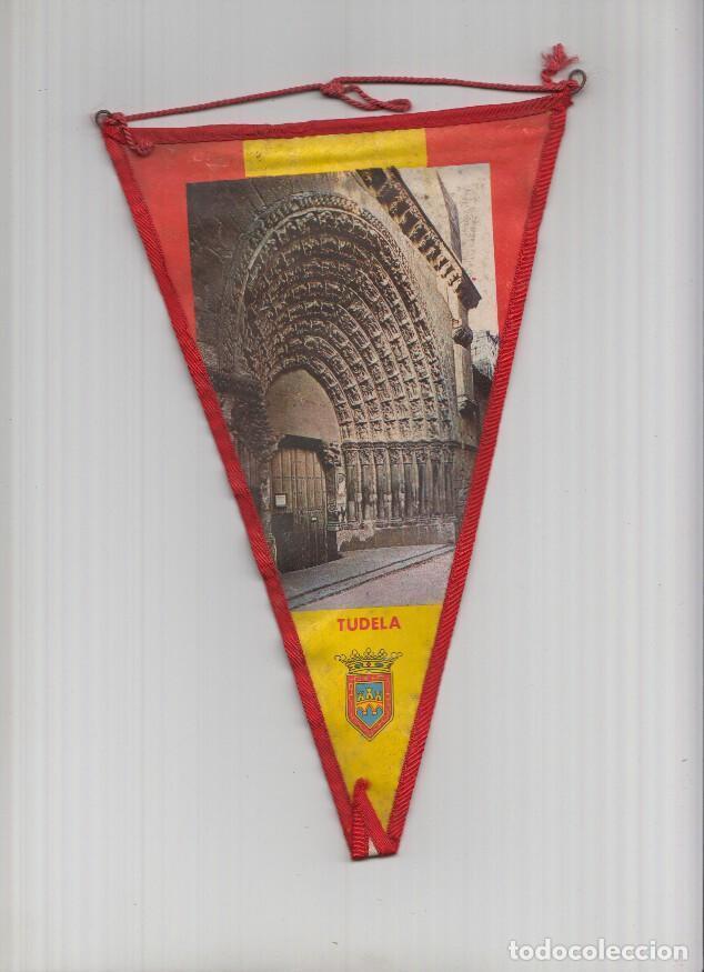 Collection pennants: Banderin: TUDELA, Navarra - Imagen de la Puerta del Juicio de la Catedral de Tudela - Varios