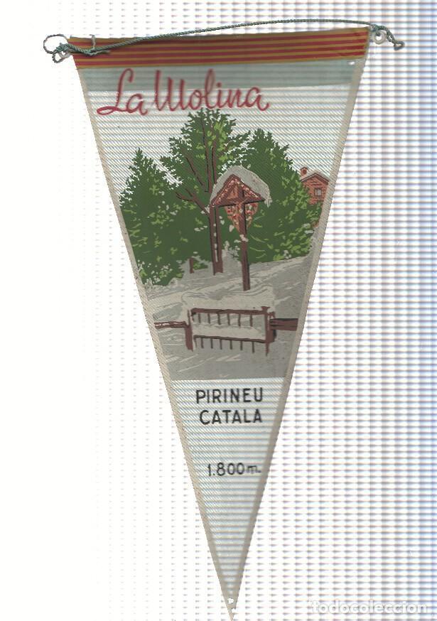 Collection pennants: BANDERIN: LA MOLINA, Girona - Ilustracion de Cruz de Cristo en La Molina a 1800m - VARIOS