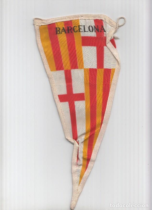 Collection pennants: BANDERIN: BARCELONA - Escudo de Barcelona (Ambas Caras) - VARIOS