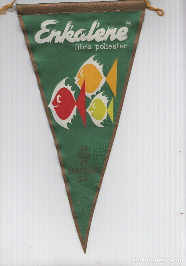Galhardetes de cole&ccedil;&atilde;o: BANDERIN: ENKALENE, Fibra de Poliester - Banderin Publicitario de LA SEDA DE BARCELONA - VARIOS