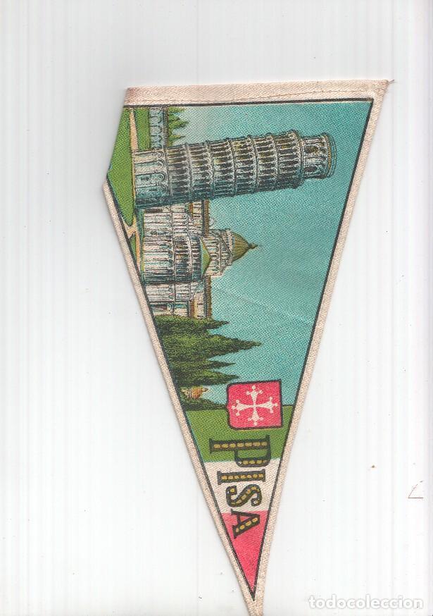 Galhardetes de cole&ccedil;&atilde;o: BANDERIN: PISA, Toscana - Ilustracion la Torre de Pisa y Catedral - VARIOS