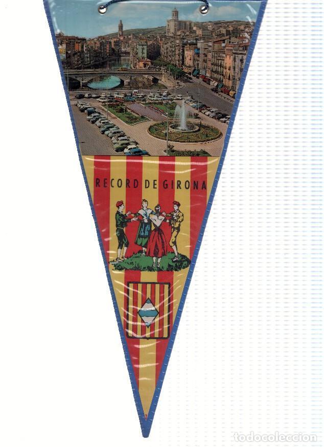 Fanions de collection: BANDERINES: GIRONA - Vista aerea desde la Plaza Marques de Camps de Girona - Varios