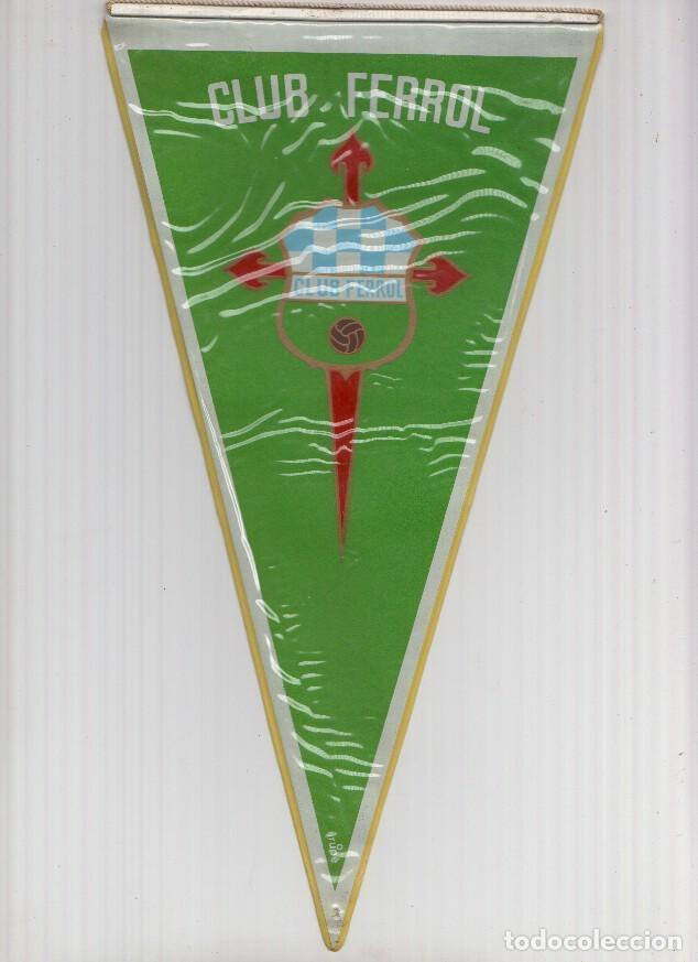 Fanions de collection: Banderin de futbol Club Ferrol