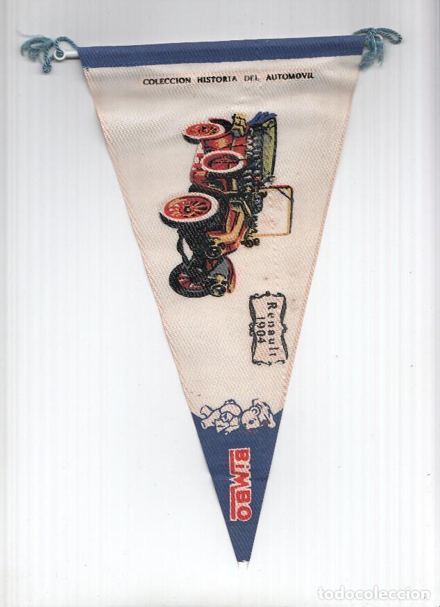 Fanions de collection: BANDERIN BIMBO Historia Automovil: RENAULT 1904 (1A) - BIMBO