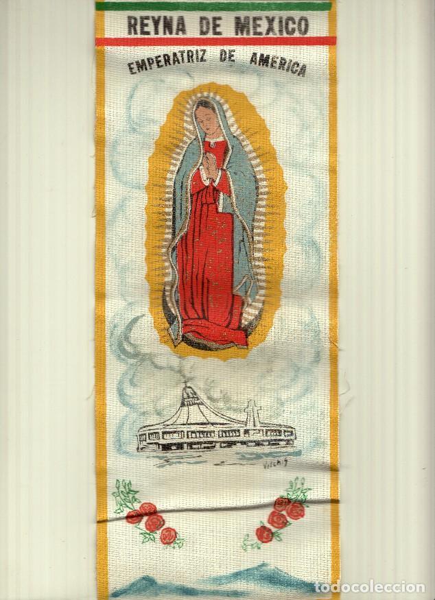 Fanions de collection: BANDERIN: MEXICO - Ilustracion de REYNA DE MEXICO, EMPERATRIZ DE AMERICA - Varios