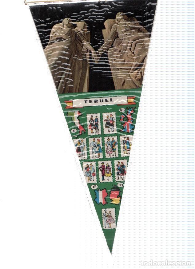 Collection pennants: BANDERIN: TERUEL - Imagen del Mausoleo de los Amantes de Teruel - Varios
