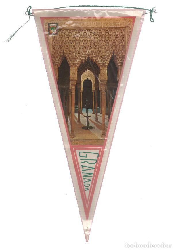 Collection pennants: BANDERIN: GRANADA - Vista interior de la ALHAMBRA DE GRANADA - Varios