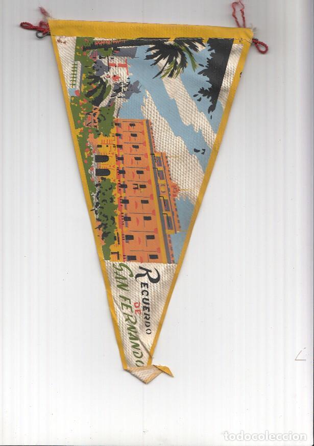 Fanions de collection: BANDERIN: SAN FERNANDO, Cadiz - Ilustracion de Ayuntamiento de San Fernando - VARIOS
