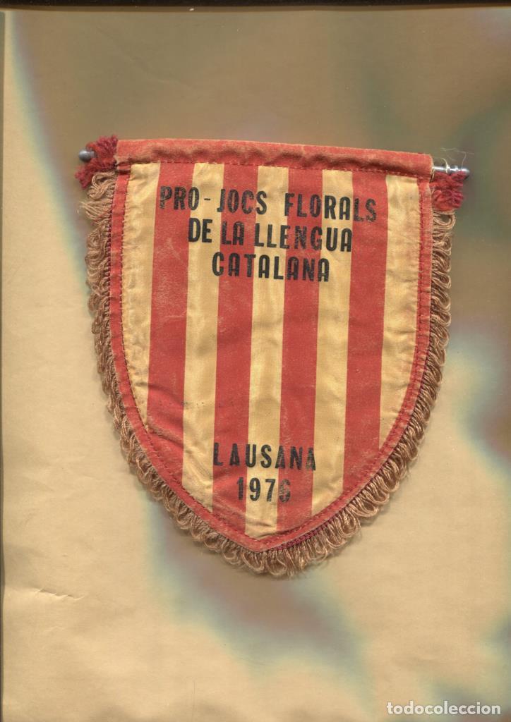 Fanions de collection: Banderin: Pro Jocs Florals de la Llengua catalana en Lausana 1976 -