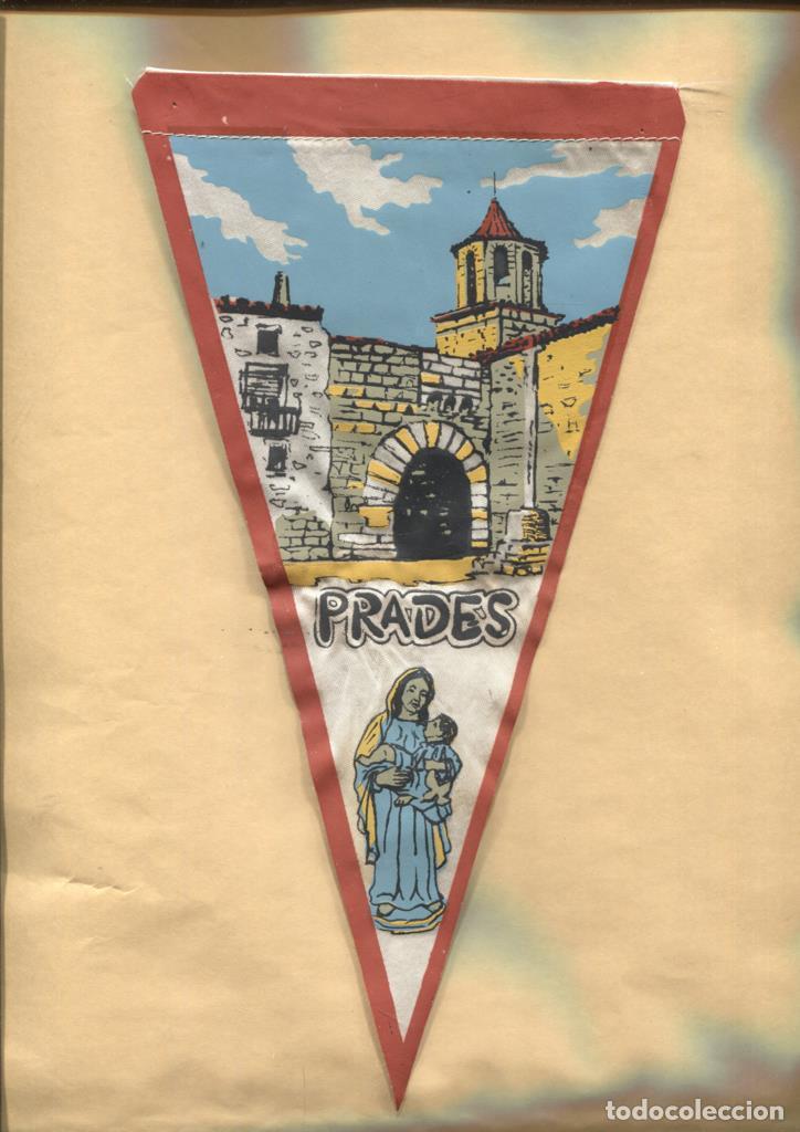 Fanions de collection: Banderin: Prades: Iglesia y Virgen -
