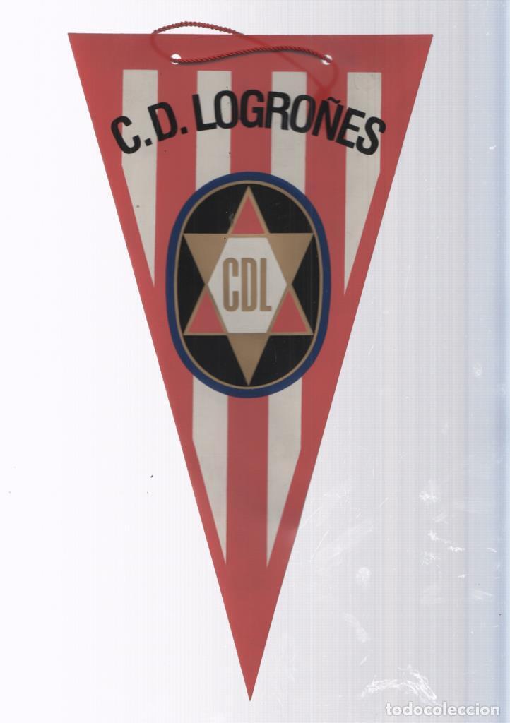 Fanions de collection: BANDERIN: C.D. Logro&ntilde;es - VARIOS