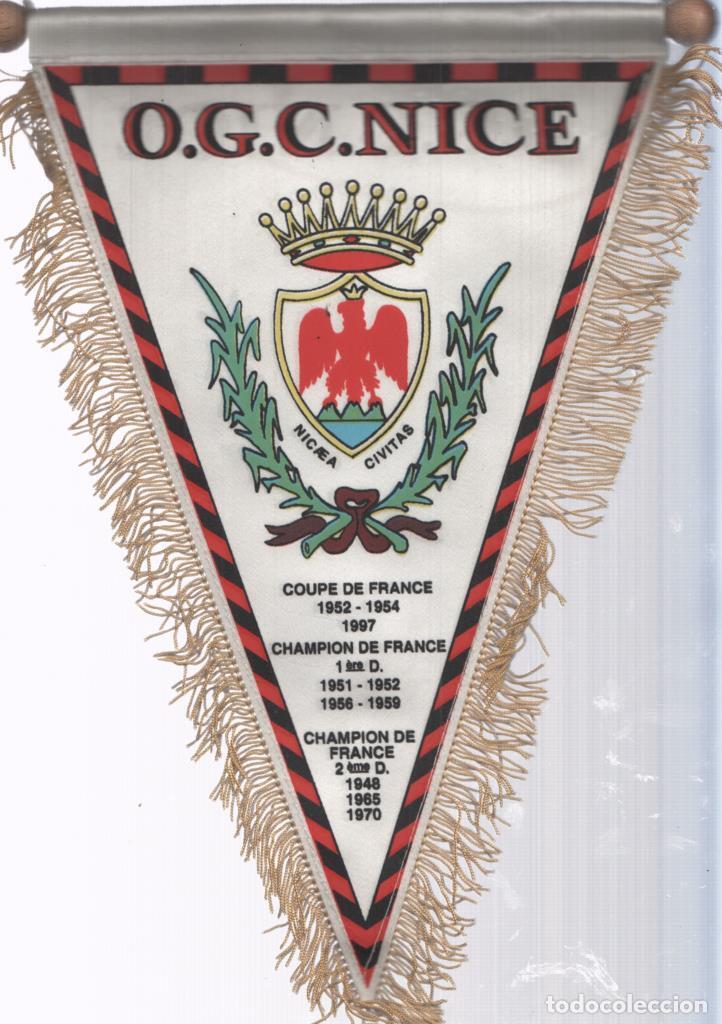 Fanions de collection: Banderin: O.G.C. Nice -