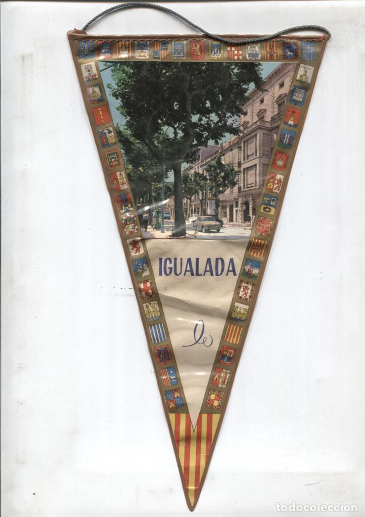 Fanions de collection: BANDERIN: Igualada-Catalunya -