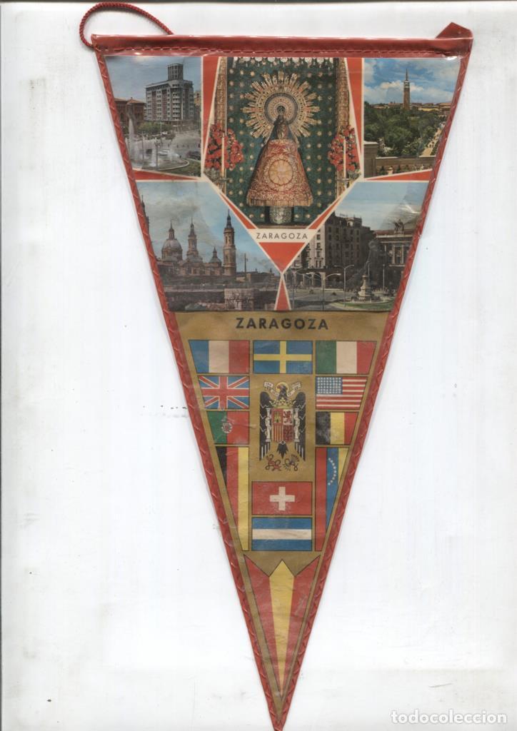 Fanions de collection: BANDERIN: vistas varias de Zaragoza -