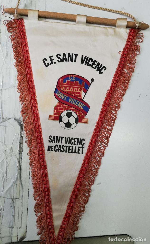 Fanions de collection: Banderin: C.F. Sant vicen&ccedil; de castellet -