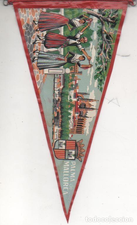 Fanions de collection: Banderin E00182: Banderin Trajes Tipicos y Catedral de Mallorca