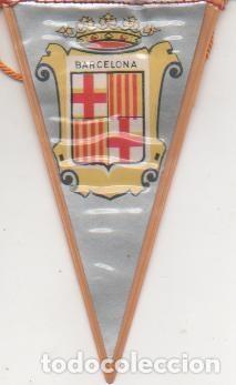 Fanions de collection: Banderin E00239: Banderin Escudo Barcelona