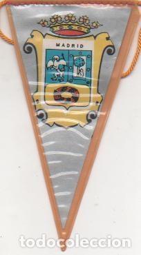Fanions de collection: Banderin E02243: Banderin Escudo Madrid