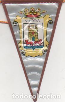 Fanions de collection: Banderin E00206: Banderin Escudo Vitoria