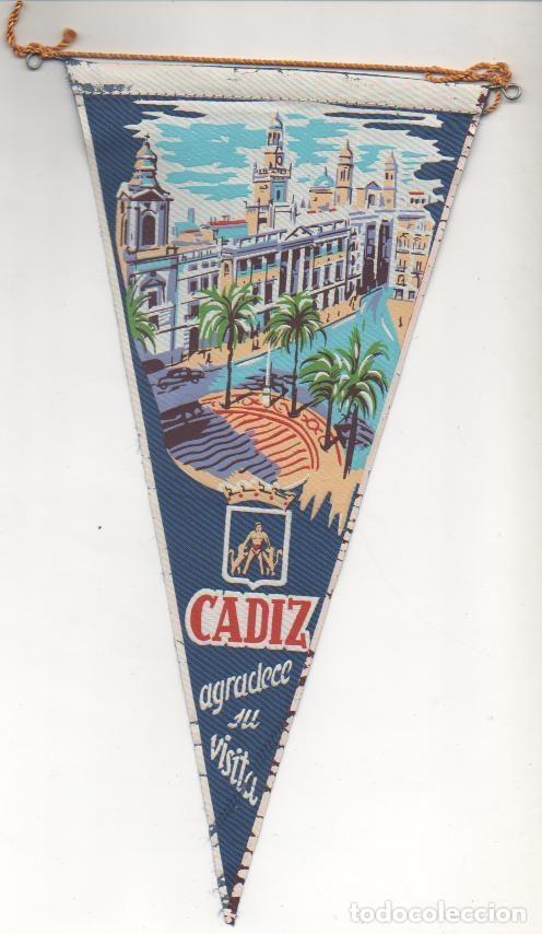 Fanions de collection: Banderin E00004: Banderin Ciudad de Cad&iacute;z