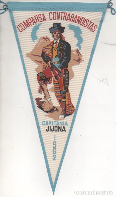 Fanions de collection: Banderin E00009: Banderin Comparsas Cntrabandistas, Capitania Jijona 1962