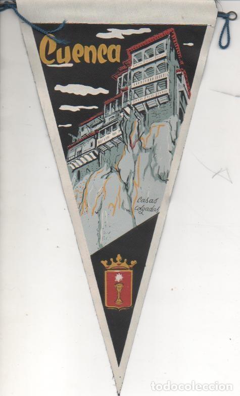 Fanions de collection: Banderin E00008: Banderin Casas Colgantes de Cuenca