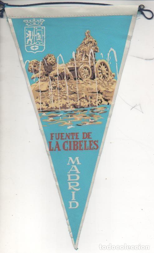 Fanions de collection: Banderin E00019: Banderin Fuente de la Cibeles, Madrid