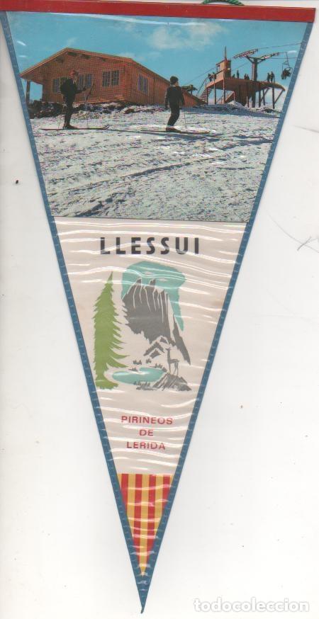 Fanions de collection: Banderin E00073: Banderin Pista de Nieve Llessui, Pirineo de Lerida