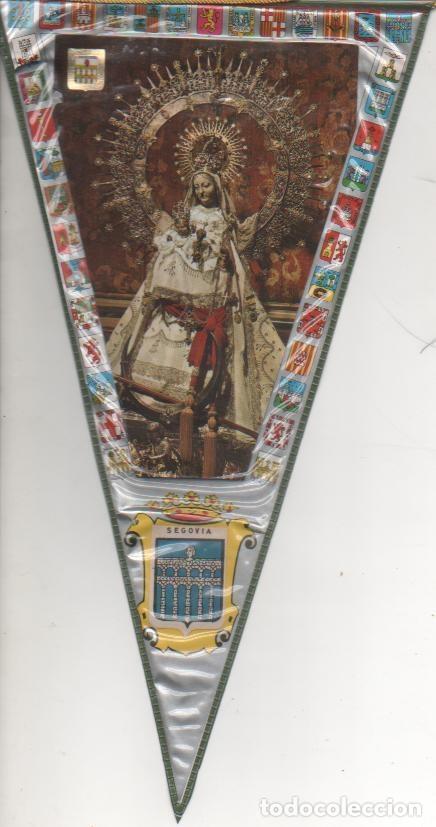 Fanions de collection: Banderin E00067: Banderin Virgen de Fuencisla,Segovia