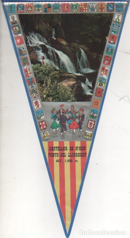 Fanions de collection: Banderin E00336: Banderin Castellar de N'Hug, Fonts del Llobregat