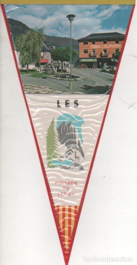 Galhardetes de cole&ccedil;&atilde;o: Banderin E00267: Banderin Les, Pirineos de Lerida