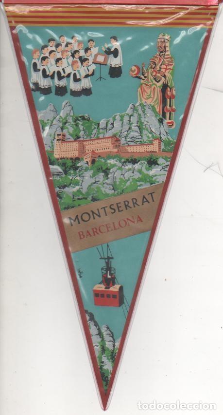 Galhardetes de cole&ccedil;&atilde;o: Banderin E00322: Banderin Montserrat, Barcelona