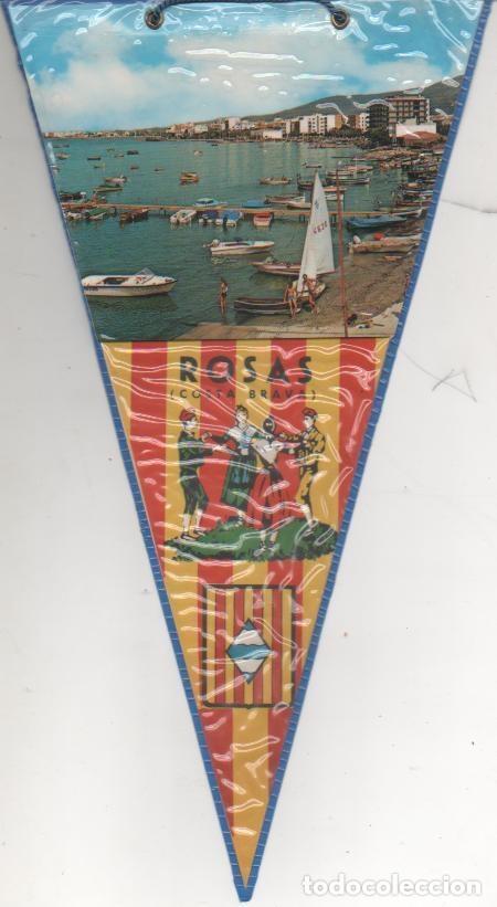 Galhardetes de cole&ccedil;&atilde;o: Banderin E00296: Banderin Rosas, Costa Brava