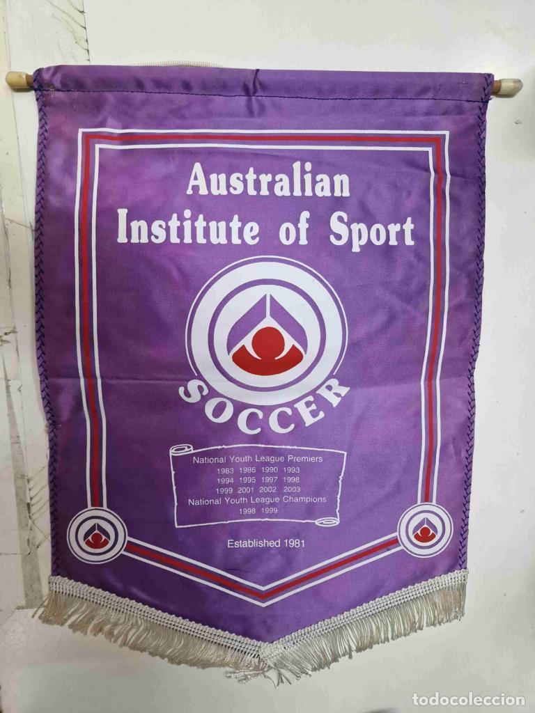 Bandierine di collezione: Banderin: Australian Institute of Sport, Soccer
