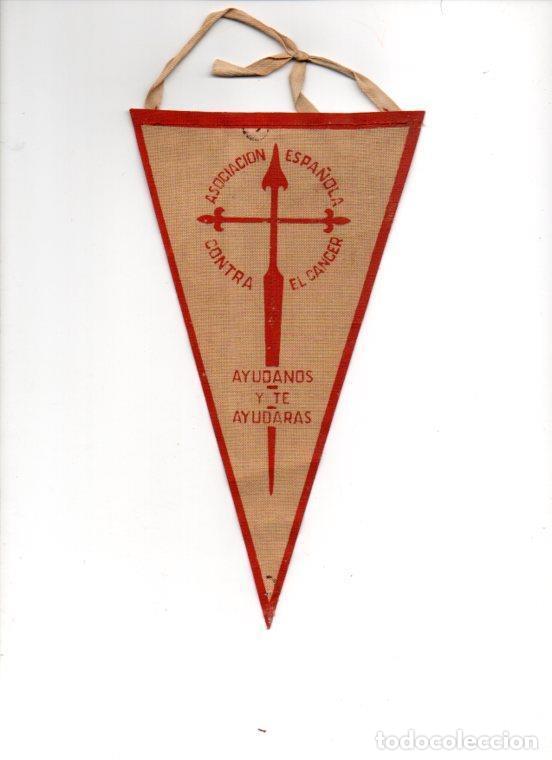 Bandierine di collezione: V48332: Banderin Asociacion Espa&ntilde;ola contra el cancer