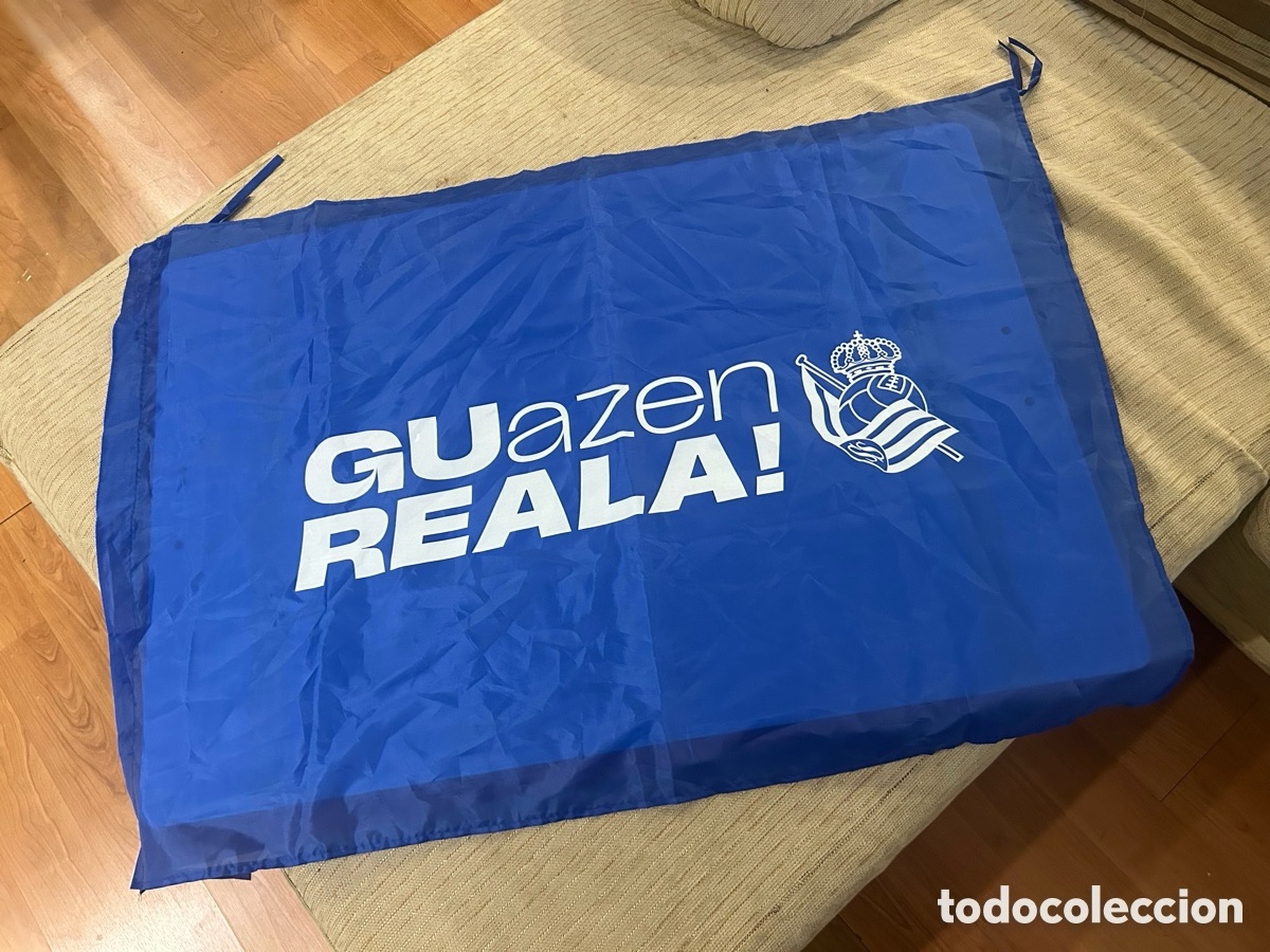 Banderines de colecci&oacute;n: Lote banderas Real sociedad Final de copa 2026