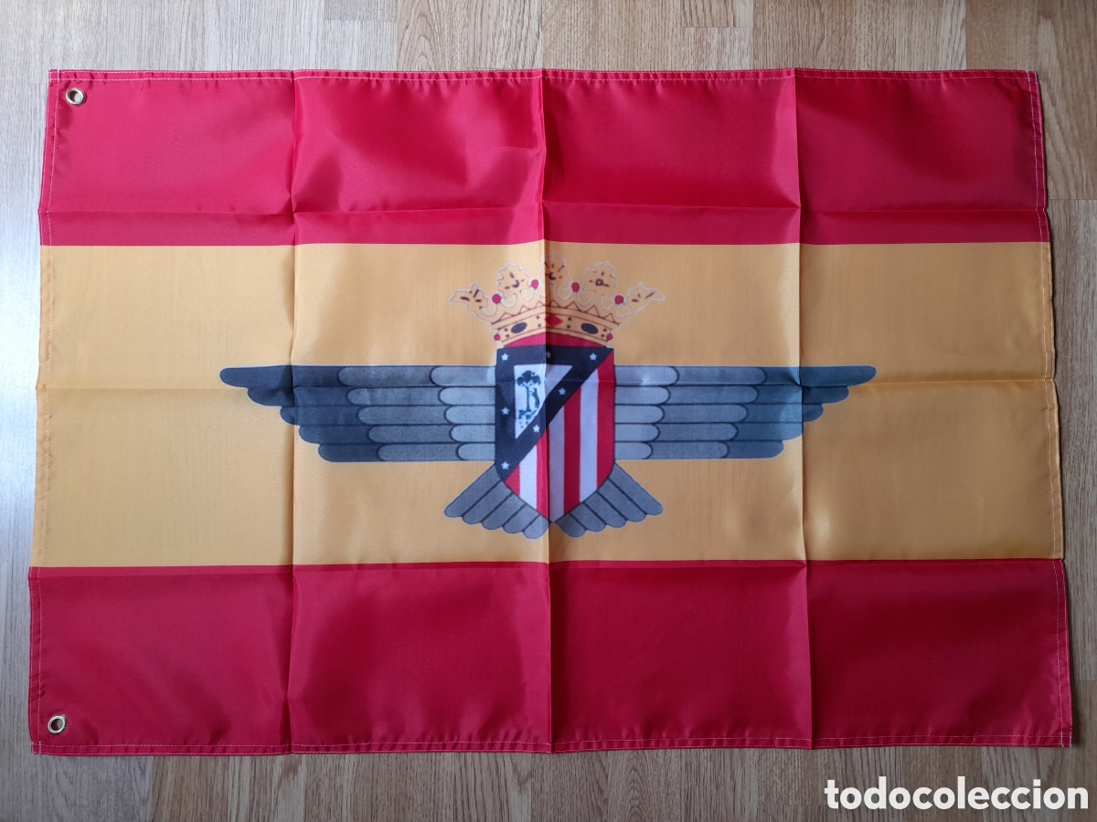 Banderines de colecci&oacute;n: Bandera Atl&eacute;tico de Madrid Espa&ntilde;a. Bandera Atl&eacute;tico de Aviaci&oacute;n