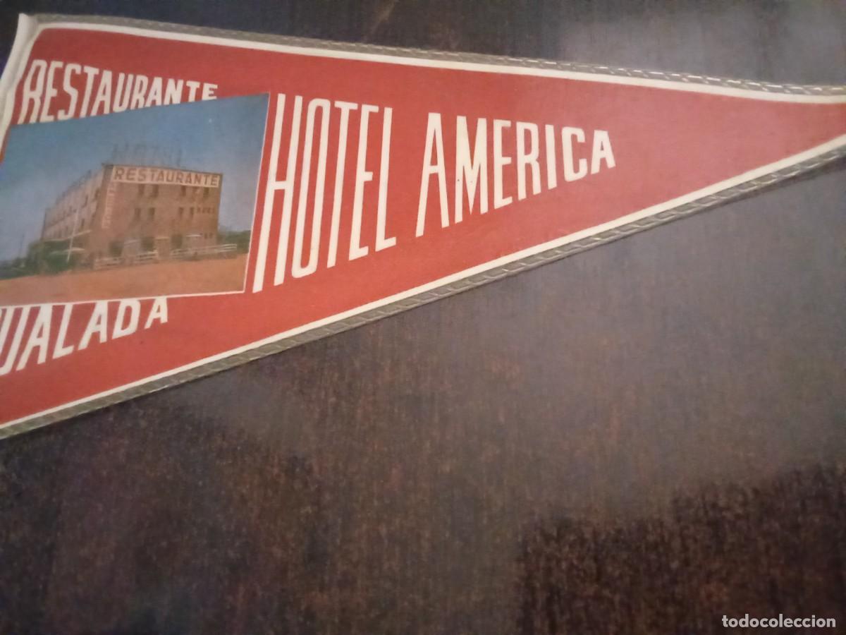Banderines de colecci&oacute;n: Igualada.Hotel America restaurante.