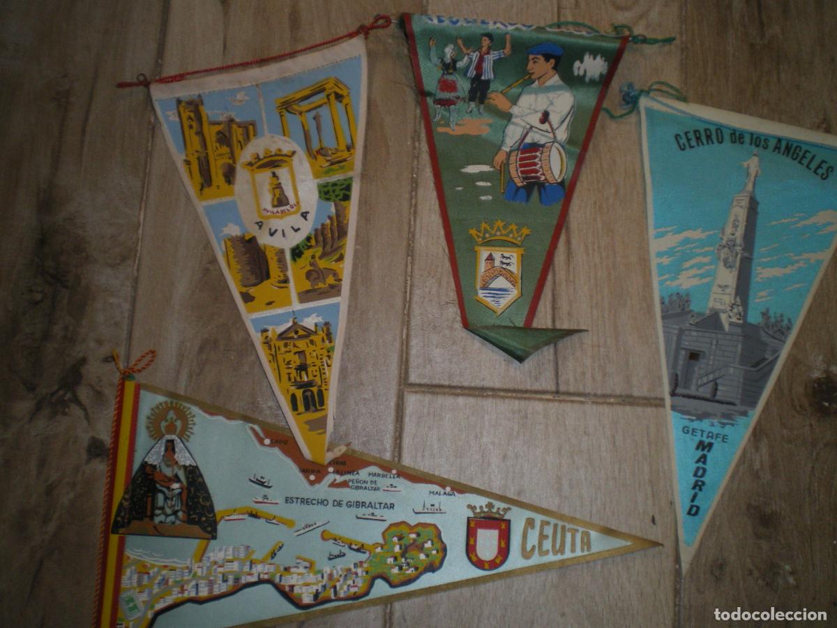 Banderines de colecci&oacute;n: LOTE4 BANDERINES MADRID, AVILA, ETC