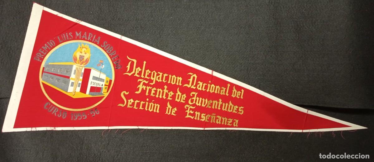 Banderines de colecci&oacute;n: Bander&iacute;n Premio Frente de Juventudes. 1955-56.