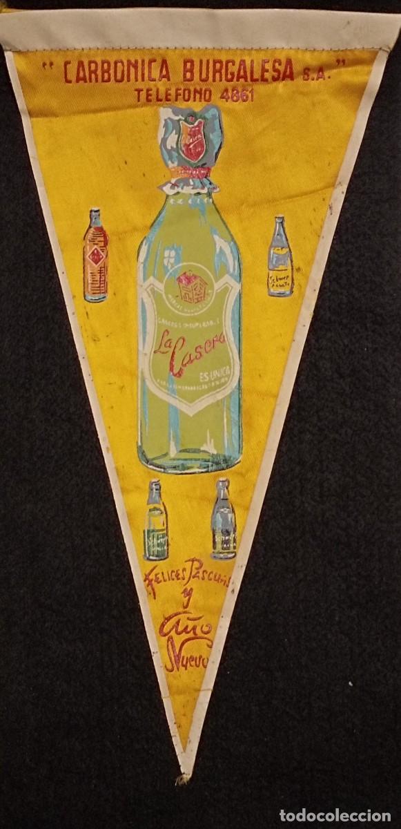 Banderines de colecci&oacute;n: Bander&iacute;n Gaseosa La Casera. A&ntilde;os 60.