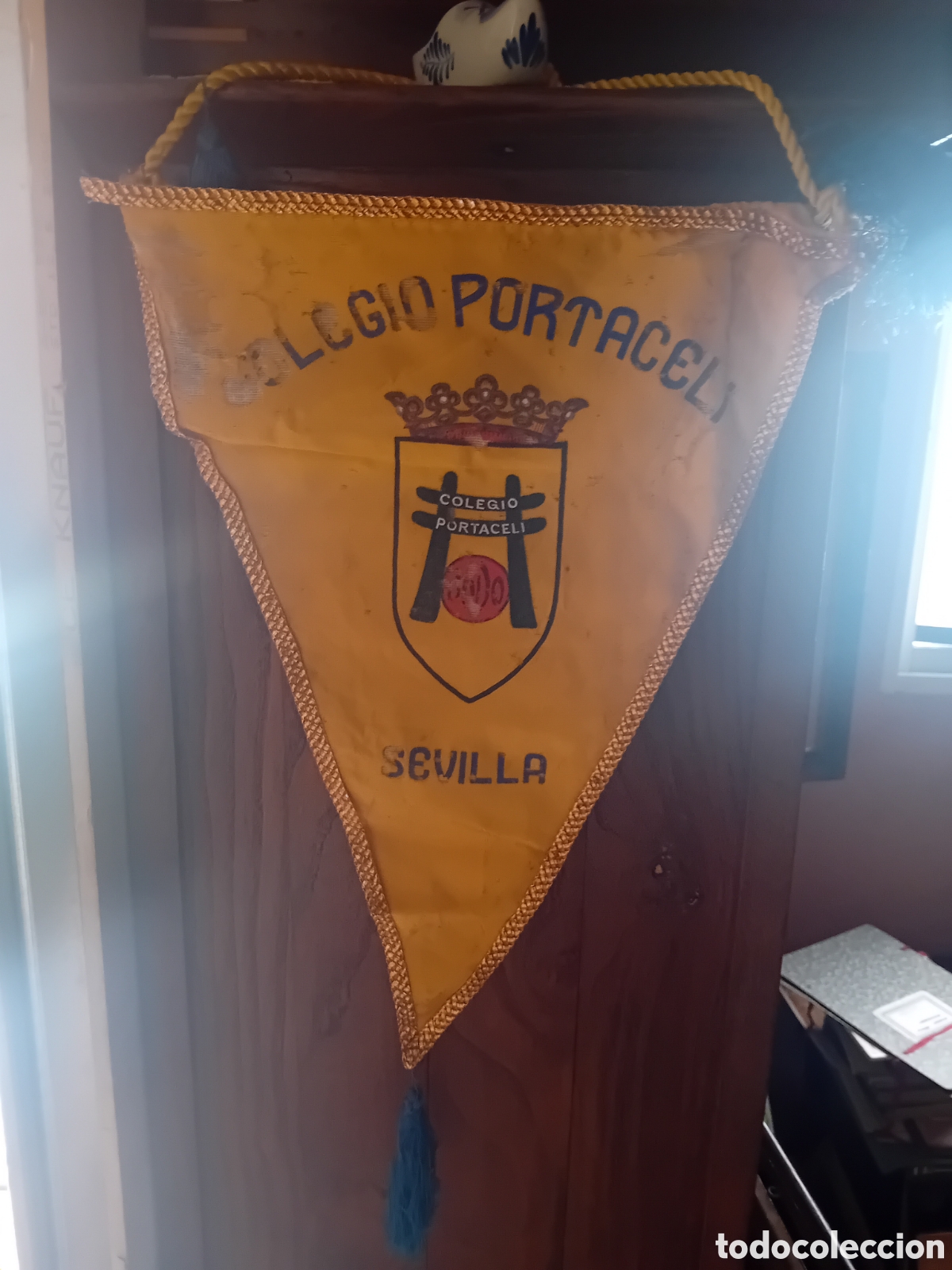 Banderines de colecci&oacute;n: Antiguo bander&iacute;n Colegio Portaceli de Sevill